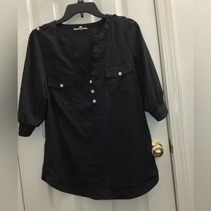 Stitch Fix 41 Hawthorn black Dress Blouse.  Gently used, normal wear.